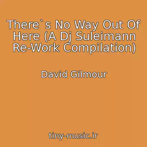 کاور آهنگ There`s No Way Out Of Here (A Dj Suleimann Re-Work Compilation) از David Gilmour