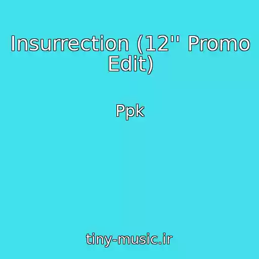 کاور آهنگ Insurrection (12'' Promo Edit) از Ppk
