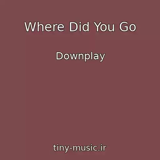 کاور آهنگ Where Did You Go از Downplay