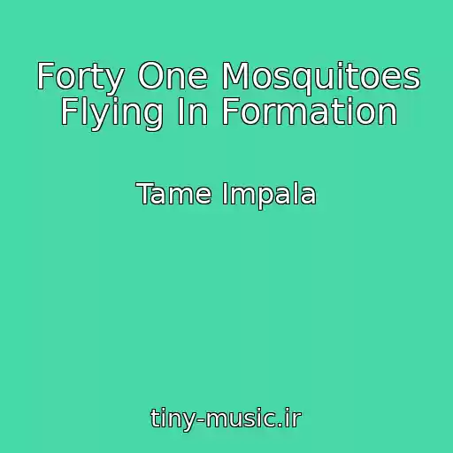 کاور آهنگ Forty One Mosquitoes Flying In Formation از Tame Impala