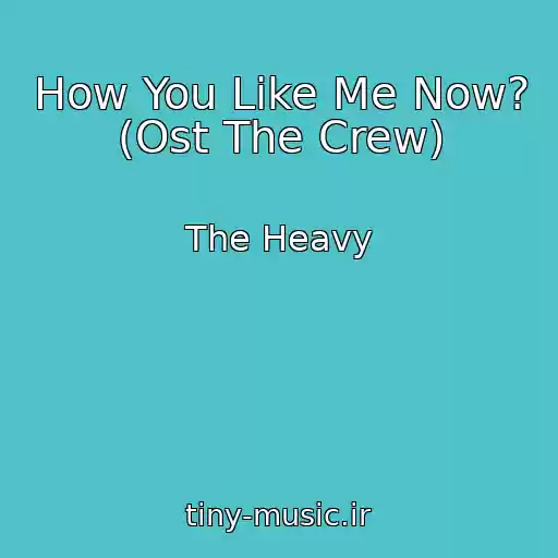 کاور آهنگ How You Like Me Now? (Ost The Crew) از The Heavy
