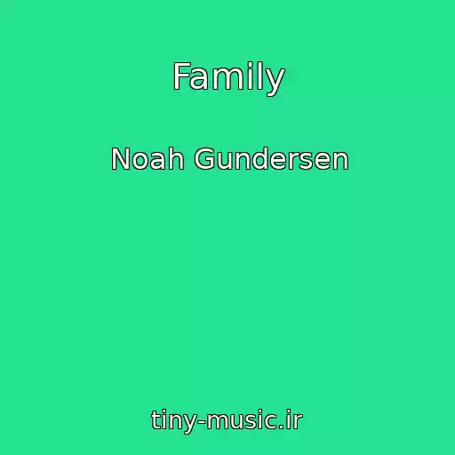 کاور آهنگ Family از Noah Gundersen