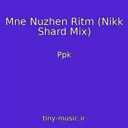 کاور آهنگ Mne Nuzhen Ritm (Nikk Shard Mix) از Ppk