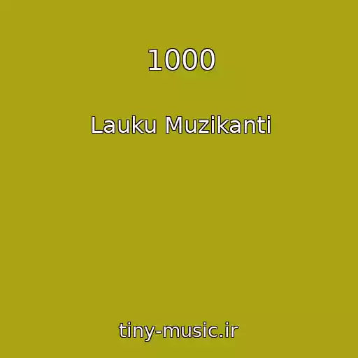 کاور آهنگ 1000 از Lauku Muzikanti