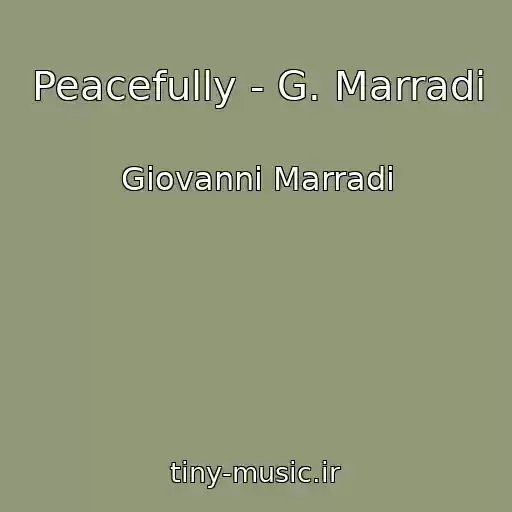 کاور آهنگ Peacefully - G. Marradi از Giovanni Marradi