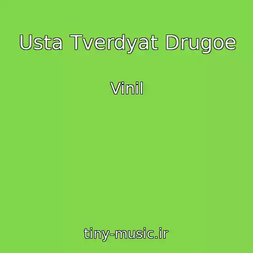 کاور آهنگ Usta Tverdyat Drugoe از Vinil