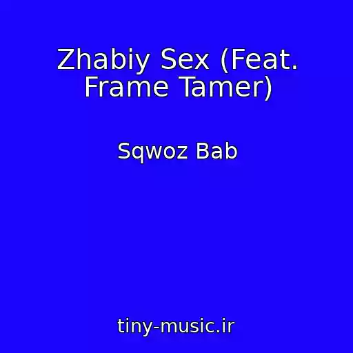 کاور آهنگ Zhabiy Sex (Feat. Frame Tamer) از Sqwoz Bab