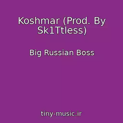 کاور آهنگ Koshmar (Prod. By Sk1Ttless) از Big Russian Boss