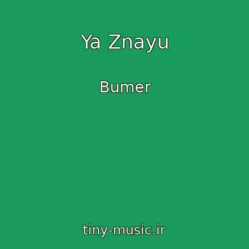 کاور آهنگ Ya Znayu از Bumer