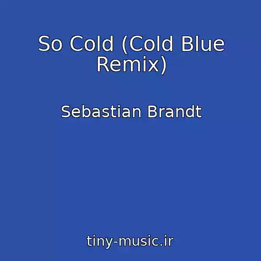 کاور آهنگ So Cold (Cold Blue Remix) از Sebastian Brandt