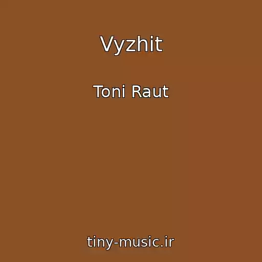کاور آهنگ Vyzhit از Toni Raut