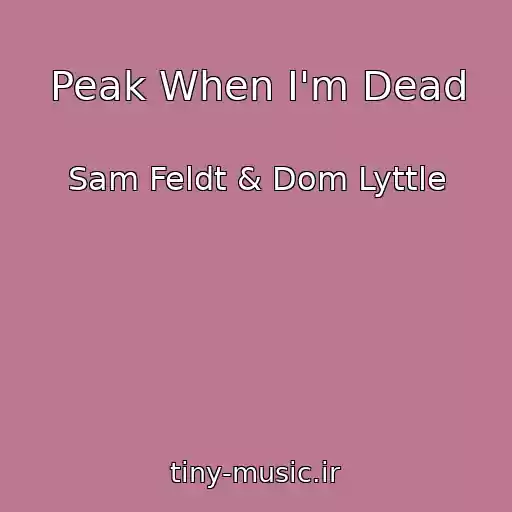 کاور آهنگ Peak When I'm Dead از Sam Feldt & Dom Lyttle