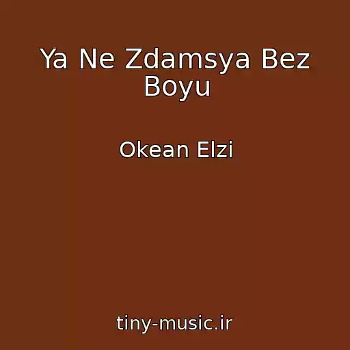 کاور آهنگ Ya Ne Zdamsya Bez Boyu از Okean Elzi
