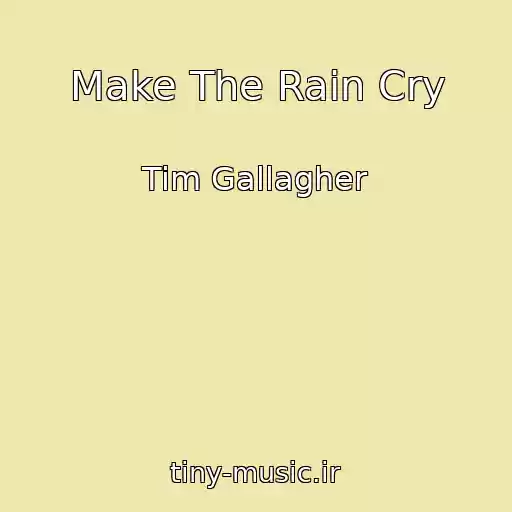 کاور آهنگ Make The Rain Cry از Tim Gallagher