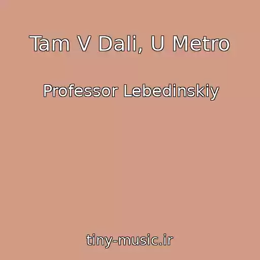 کاور آهنگ Tam V Dali, U Metro از Professor Lebedinskiy