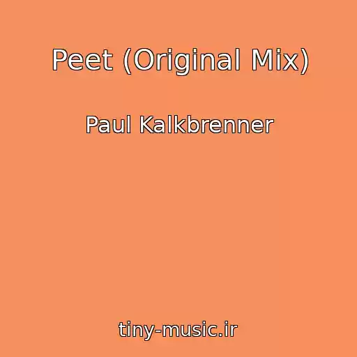 کاور آهنگ Peet (Original Mix) از Paul Kalkbrenner