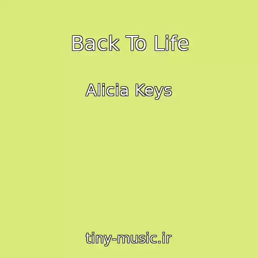 کاور آهنگ Back To Life از Alicia Keys