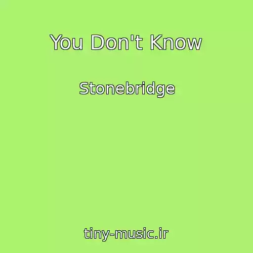 کاور آهنگ You Don't Know از Stonebridge