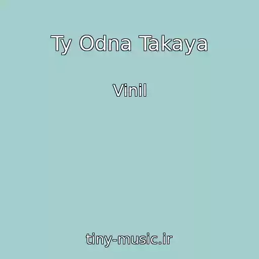 کاور آهنگ Ty Odna Takaya از Vinil