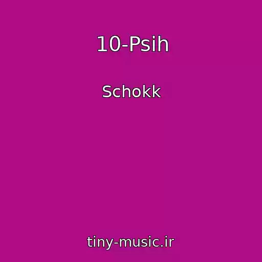 کاور آهنگ 10-Psih از Schokk