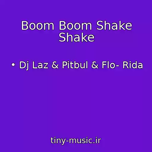 کاور آهنگ Boom Boom Shake Shake از • Dj Laz & Pitbul & Flo- Rida