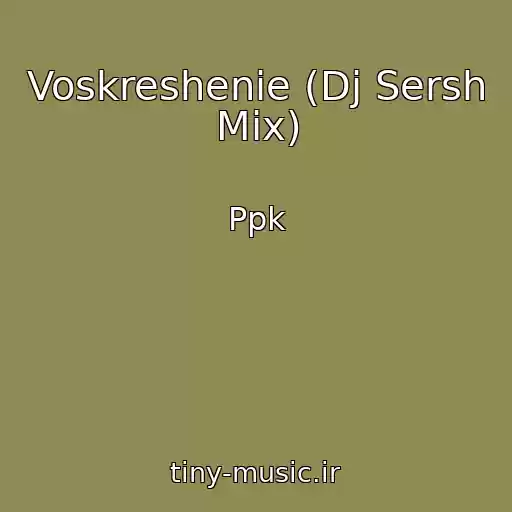 کاور آهنگ Voskreshenie (Dj Sersh Mix) از Ppk