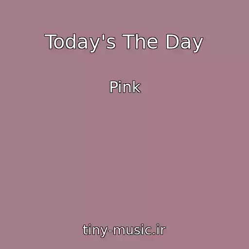 کاور آهنگ Today's The Day از Pink
