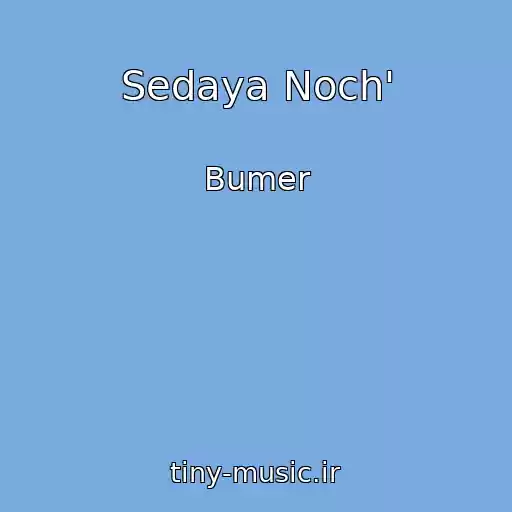 کاور آهنگ Sedaya Noch' از Bumer
