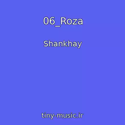 کاور آهنگ 06_Roza از Shankhay