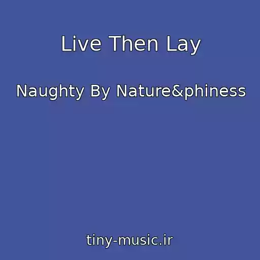 کاور آهنگ Live Then Lay از Naughty By Nature&phiness