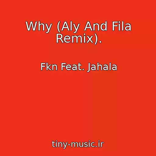 کاور آهنگ Why (Aly And Fila Remix). از Fkn Feat. Jahala