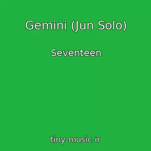 کاور آهنگ Gemini (Jun Solo) از Seventeen