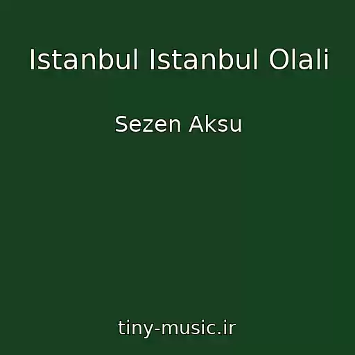 کاور آهنگ Istanbul Istanbul Olali از Sezen Aksu