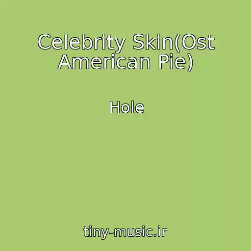 کاور آهنگ Celebrity Skin(Ost American Pie) از Hole