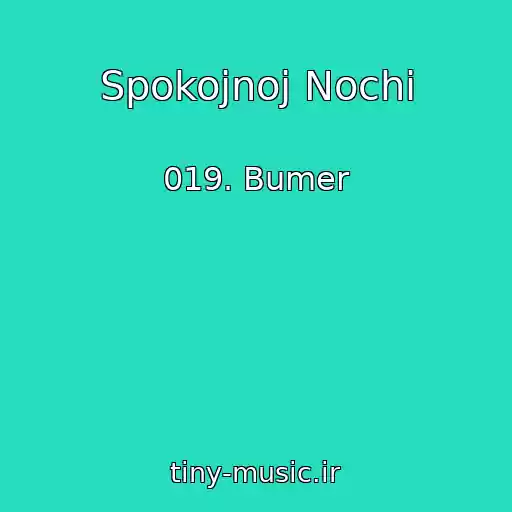 کاور آهنگ Spokojnoj Nochi از 019. Bumer