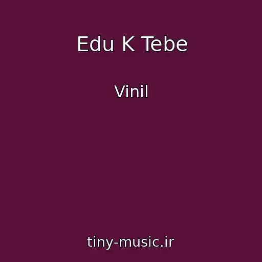 کاور آهنگ Edu K Tebe از Vinil