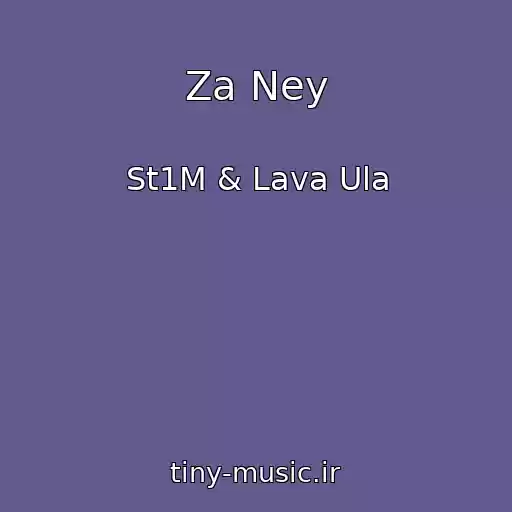 کاور آهنگ Za Ney از St1M & Lava Ula