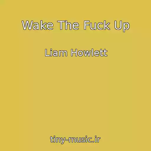 کاور آهنگ Wake The Fuck Up از Liam Howlett