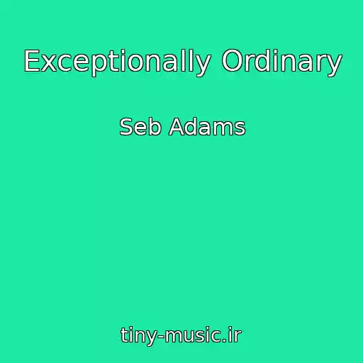کاور آهنگ Exceptionally Ordinary از Seb Adams