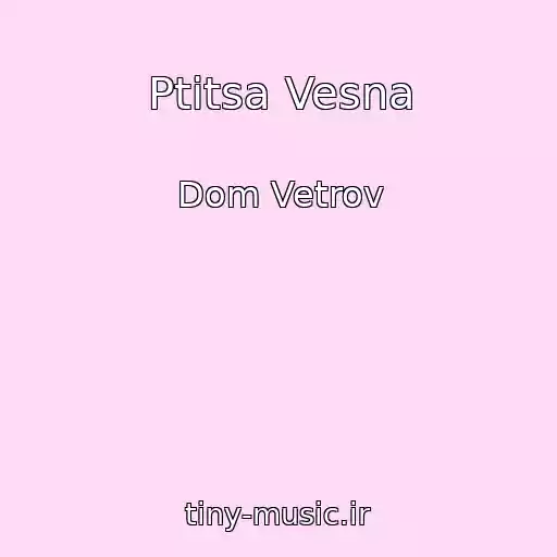 کاور آهنگ Ptitsa Vesna از Dom Vetrov