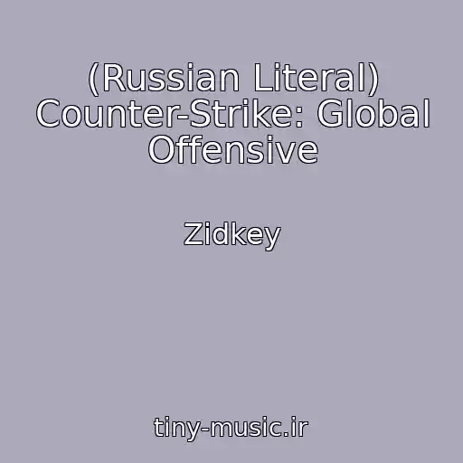 کاور آهنگ (Russian Literal) Counter-Strike: Global Offensive از Zidkey