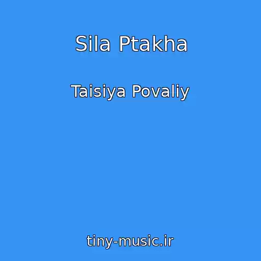 کاور آهنگ Sila Ptakha از Taisiya Povaliy