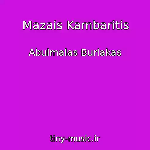 کاور آهنگ Mazais Kambaritis از Abulmalas Burlakas