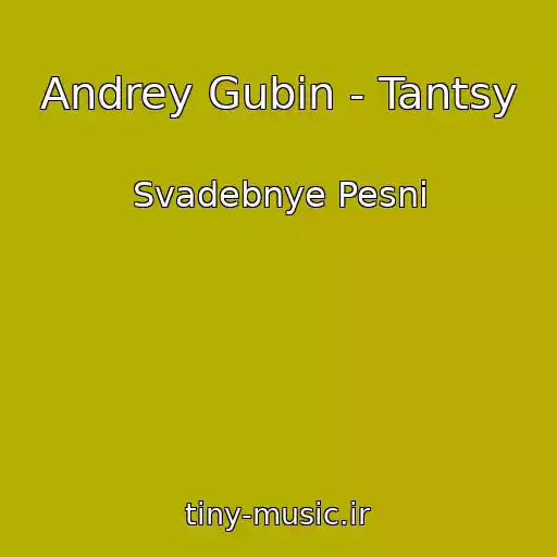 کاور آهنگ Andrey Gubin - Tantsy از Svadebnye Pesni