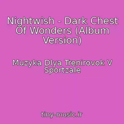 کاور آهنگ Nightwish - Dark Chest Of Wonders (Album Version) از Muzyka Dlya Trenirovok V Sportzale