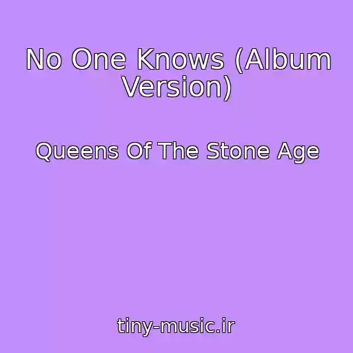 کاور آهنگ No One Knows (Album Version) از Queens Of The Stone Age