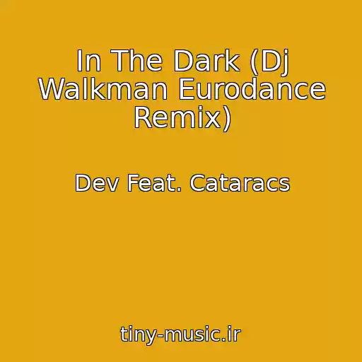 کاور آهنگ In The Dark (Dj Walkman Eurodance Remix) از Dev Feat. Cataracs