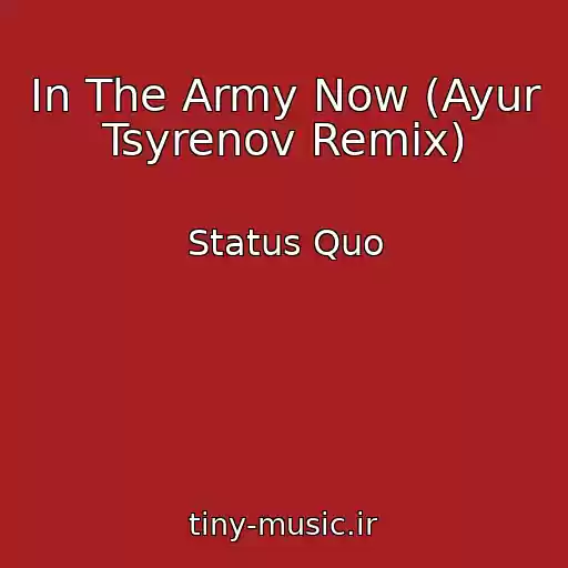 کاور آهنگ In The Army Now (Ayur Tsyrenov Remix) از Status Quo
