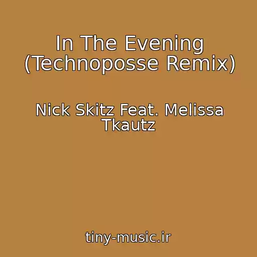 کاور آهنگ In The Evening (Technoposse Remix) از Nick Skitz Feat. Melissa Tkautz