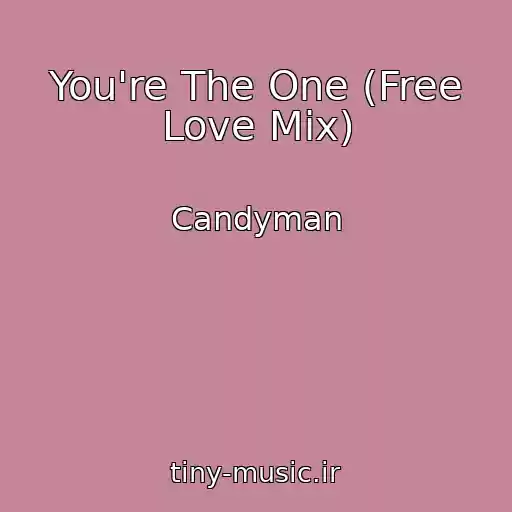 کاور آهنگ You're The One (Free Love Mix) از Candyman